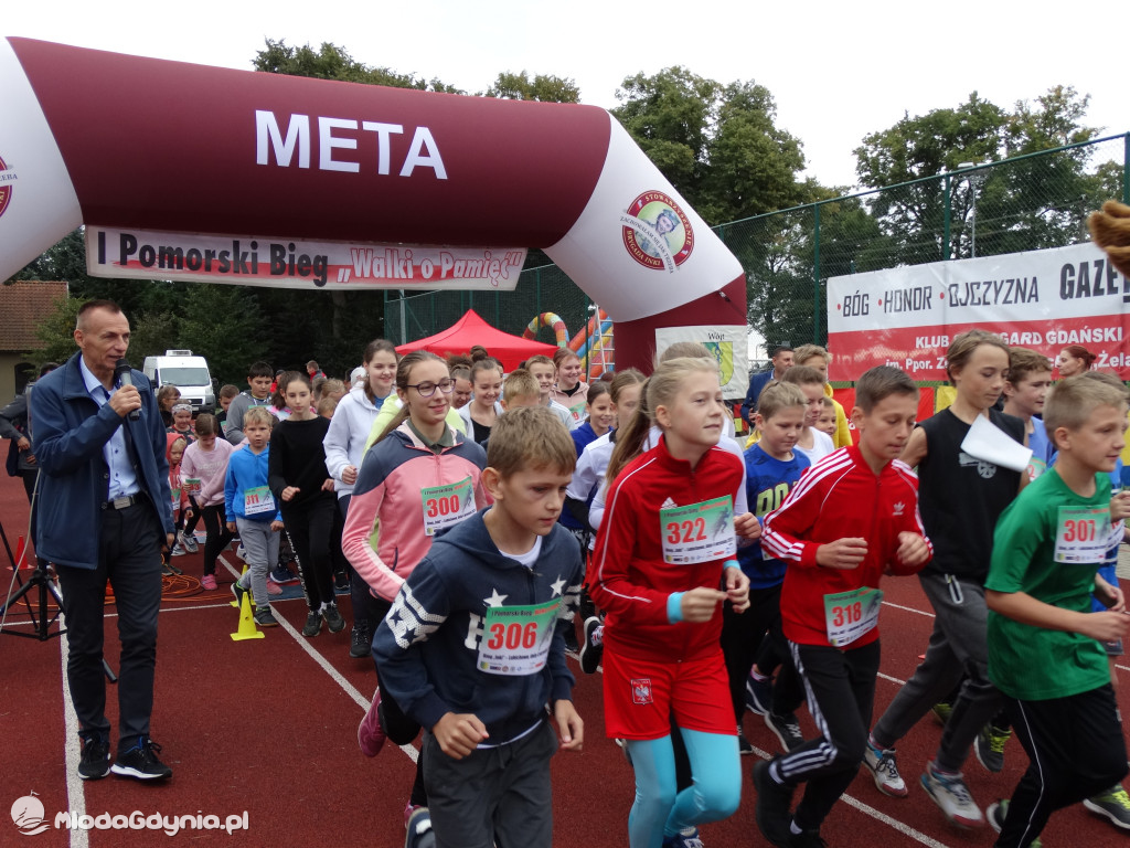 Bieg Inki - Lubichowo 04.09.2021 - bieg i medale