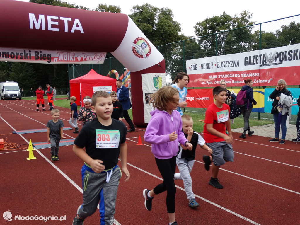 Bieg Inki - Lubichowo 04.09.2021 - bieg i medale
