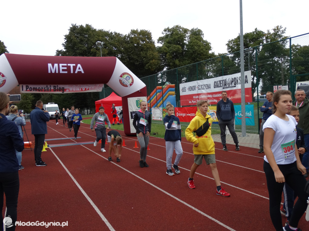 Bieg Inki - Lubichowo 04.09.2021 - bieg i medale