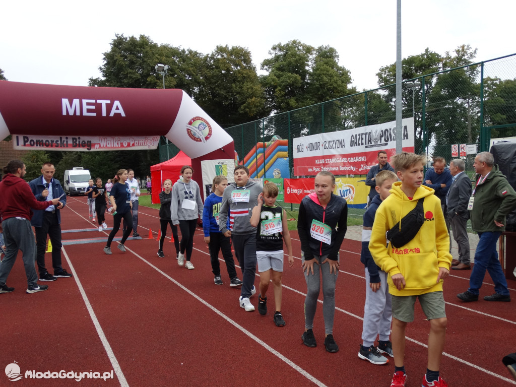 Bieg Inki - Lubichowo 04.09.2021 - bieg i medale