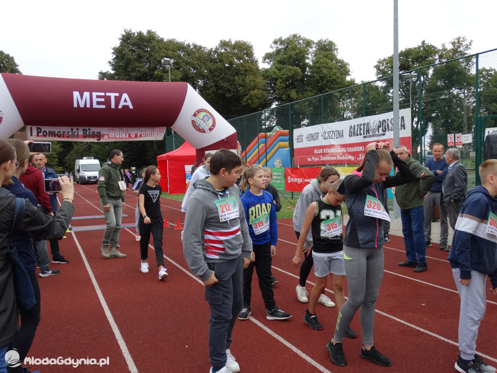 Bieg Inki - Lubichowo 04.09.2021 - bieg i medale