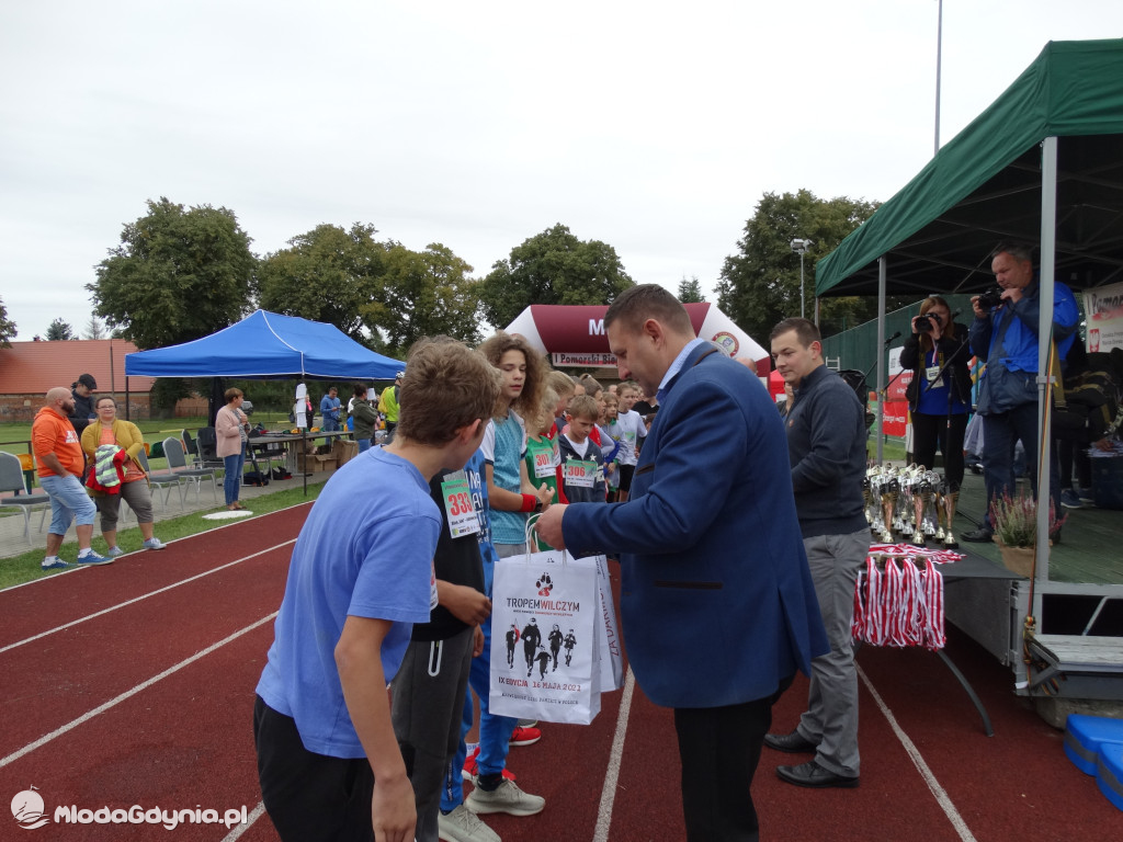 Bieg Inki - Lubichowo 04.09.2021 - bieg i medale
