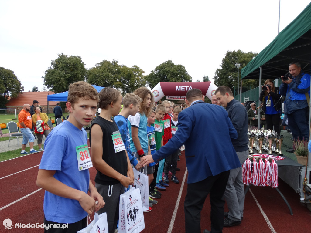 Bieg Inki - Lubichowo 04.09.2021 - bieg i medale