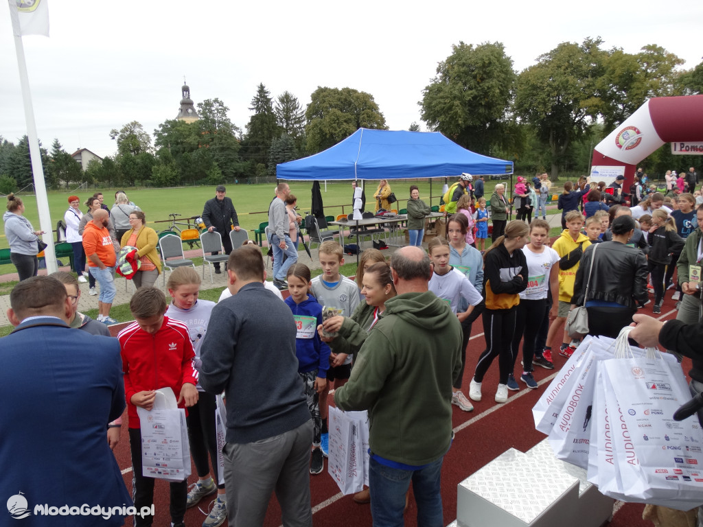 Bieg Inki - Lubichowo 04.09.2021 - bieg i medale