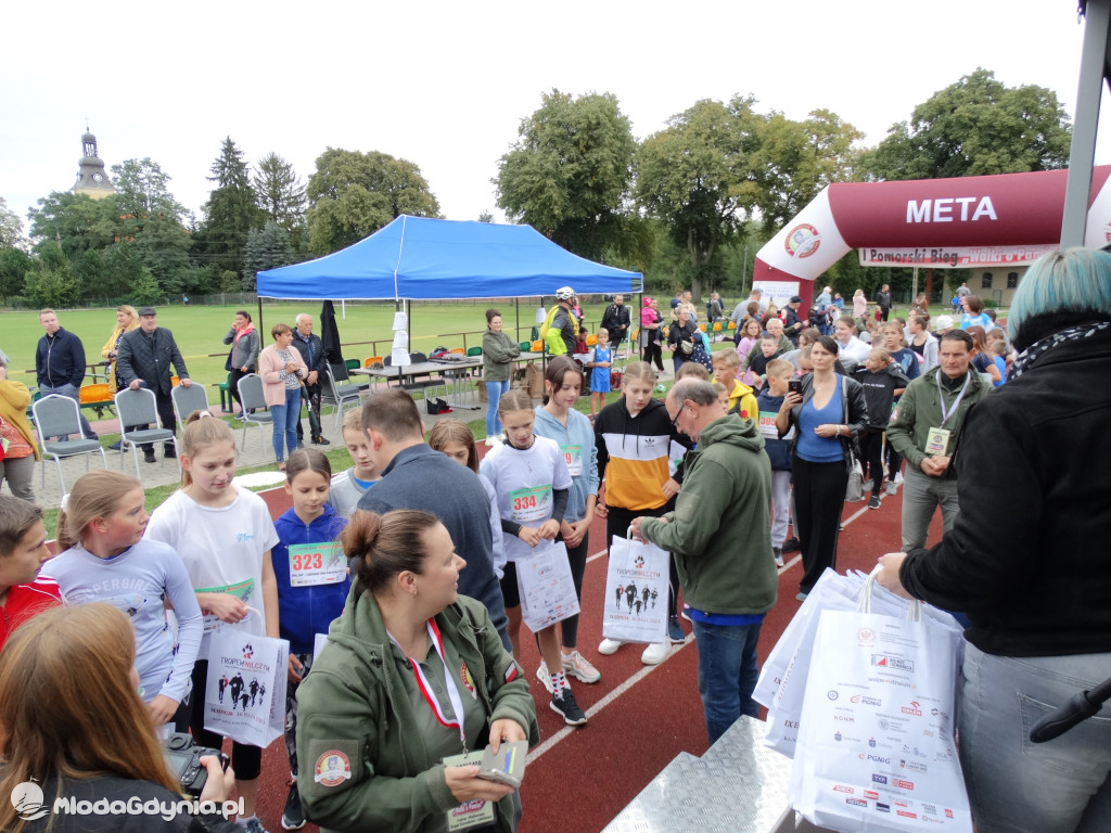 Bieg Inki - Lubichowo 04.09.2021 - bieg i medale