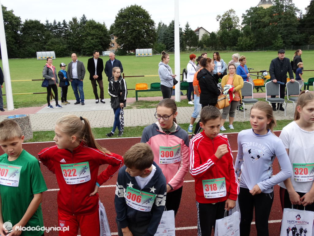 Bieg Inki - Lubichowo 04.09.2021 - bieg i medale