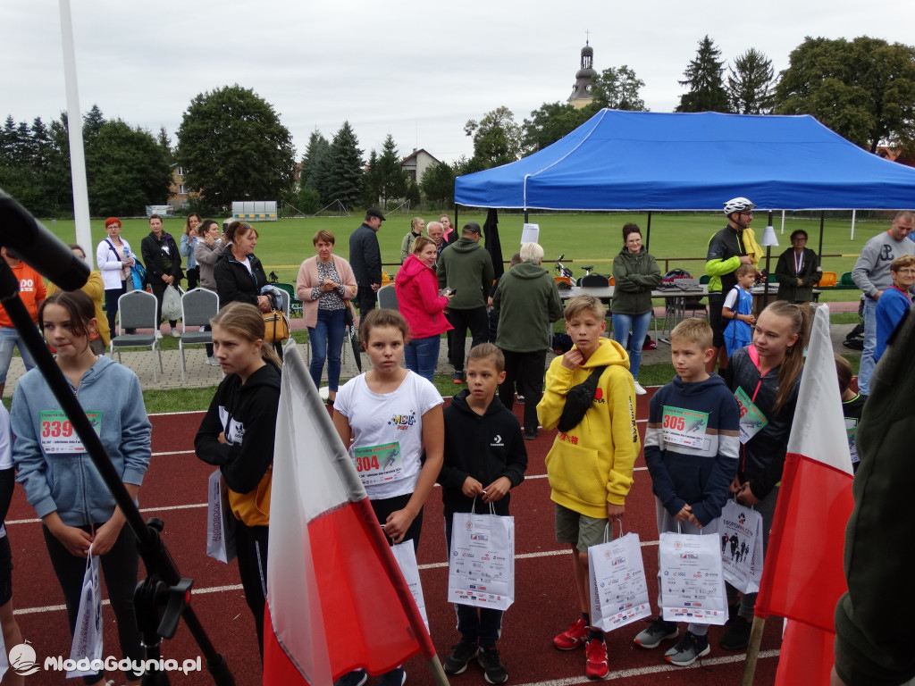 Bieg Inki - Lubichowo 04.09.2021 - bieg i medale