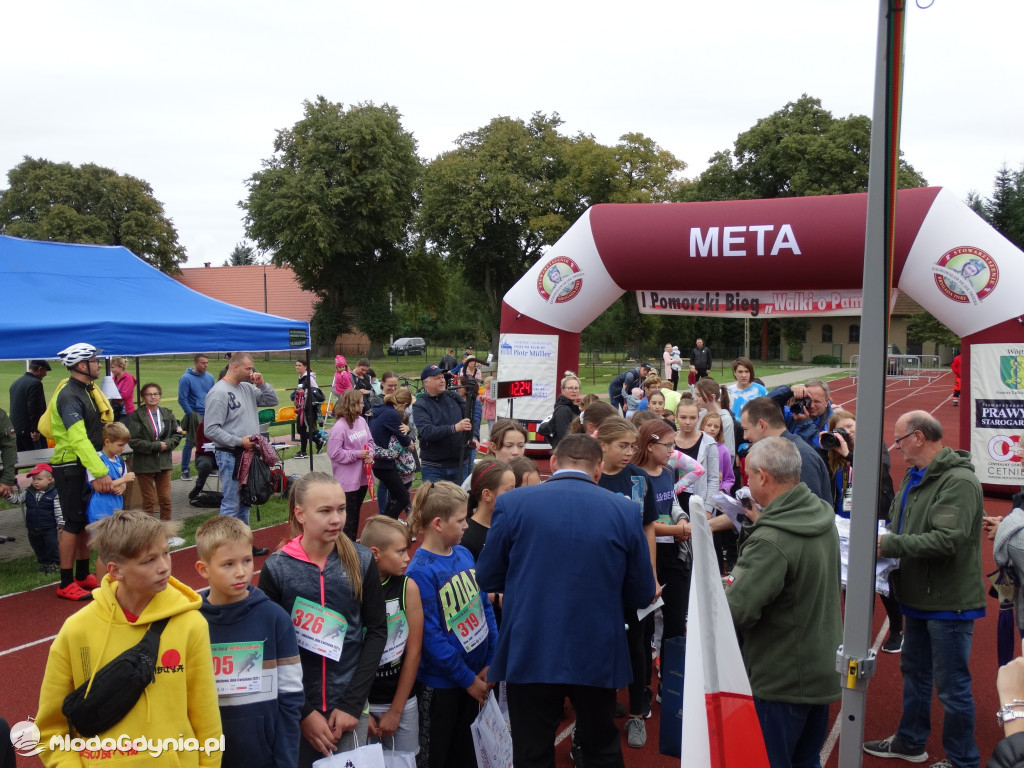 Bieg Inki - Lubichowo 04.09.2021 - bieg i medale