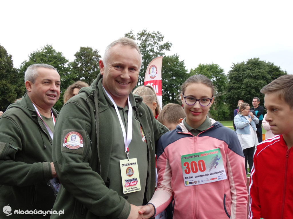 Bieg Inki - Lubichowo 04.09.2021 - bieg i medale