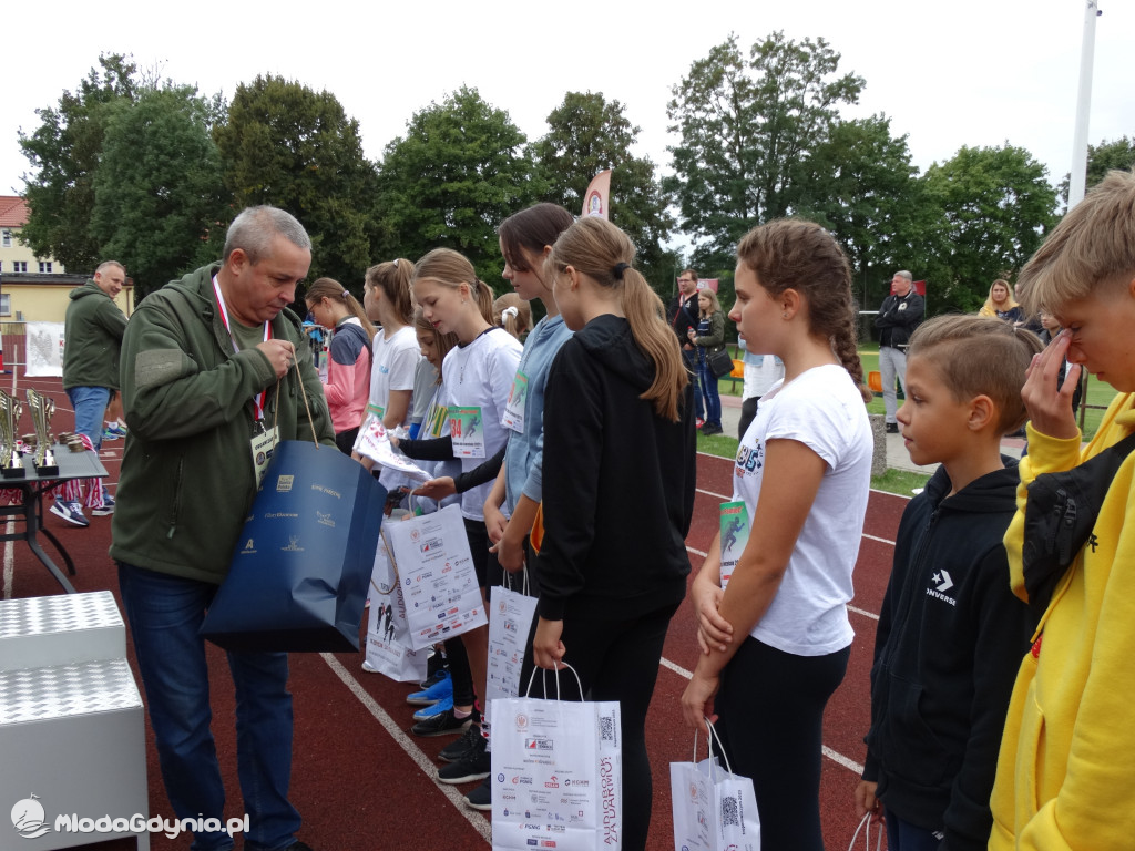 Bieg Inki - Lubichowo 04.09.2021 - bieg i medale