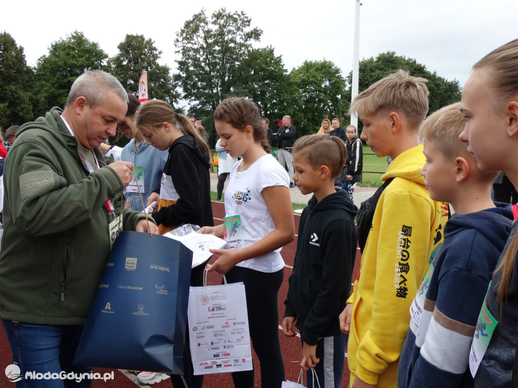 Bieg Inki - Lubichowo 04.09.2021 - bieg i medale