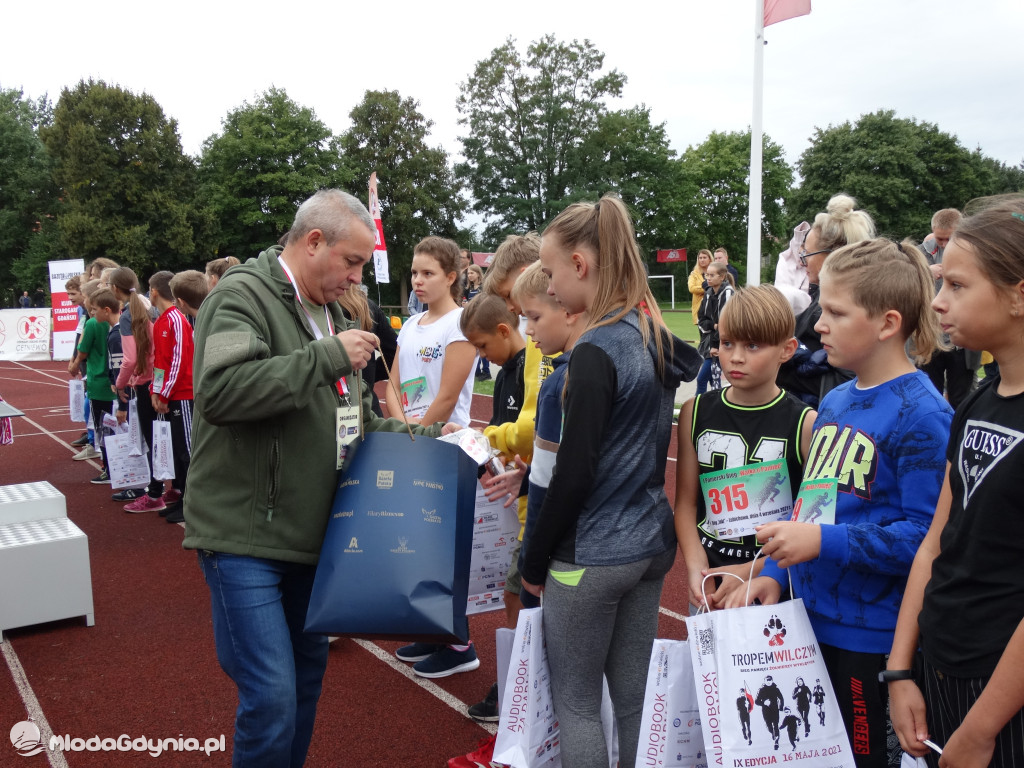 Bieg Inki - Lubichowo 04.09.2021 - bieg i medale