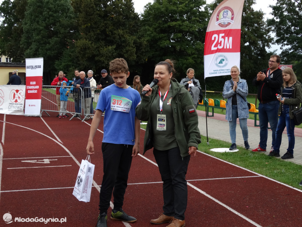 Bieg Inki - Lubichowo 04.09.2021 - bieg i medale