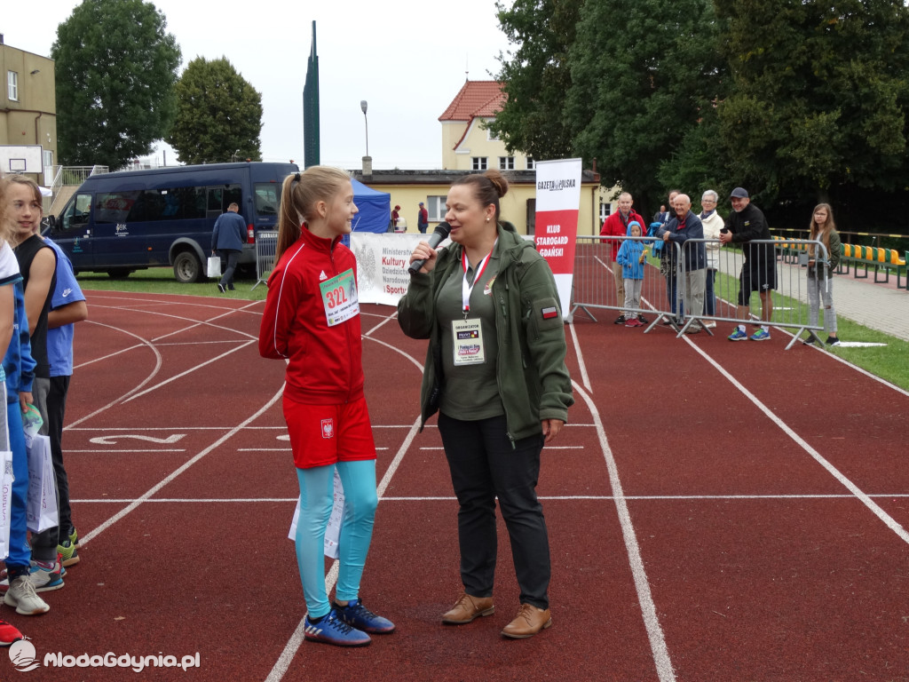Bieg Inki - Lubichowo 04.09.2021 - bieg i medale