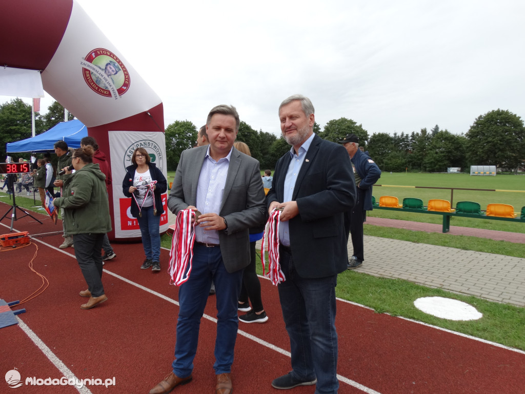 Bieg Inki - Lubichowo 04.09.2021 - bieg i medale