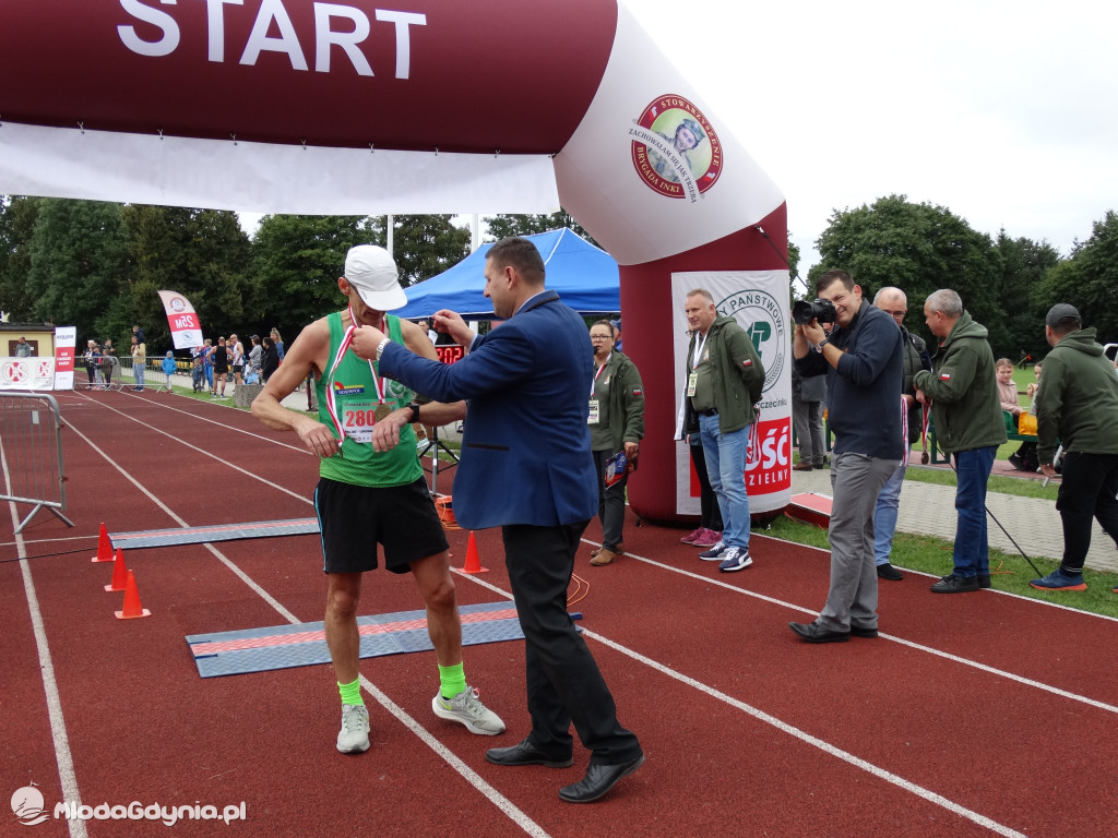 Bieg Inki - Lubichowo 04.09.2021 - bieg i medale
