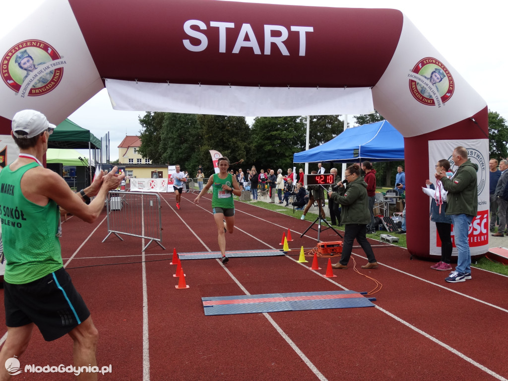 Bieg Inki - Lubichowo 04.09.2021 - bieg i medale