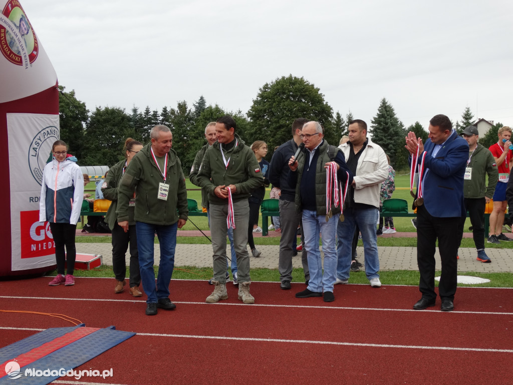 Bieg Inki - Lubichowo 04.09.2021 - bieg i medale