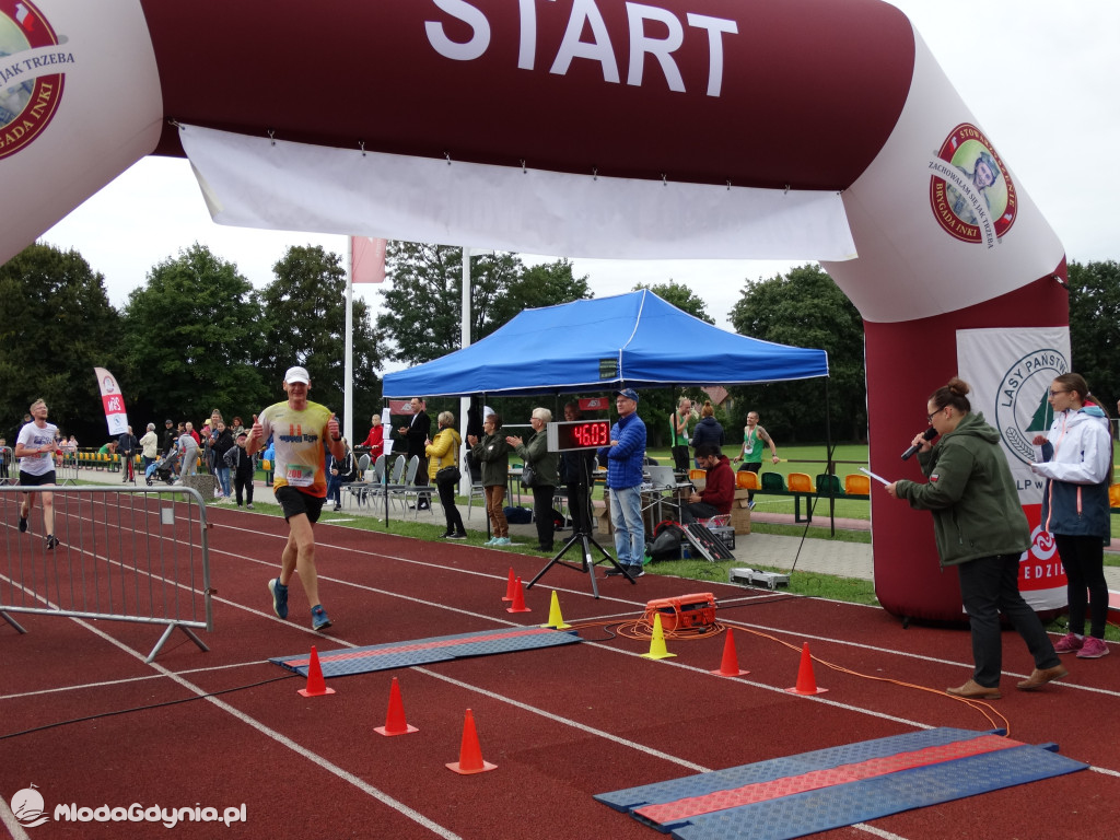 Bieg Inki - Lubichowo 04.09.2021 - bieg i medale