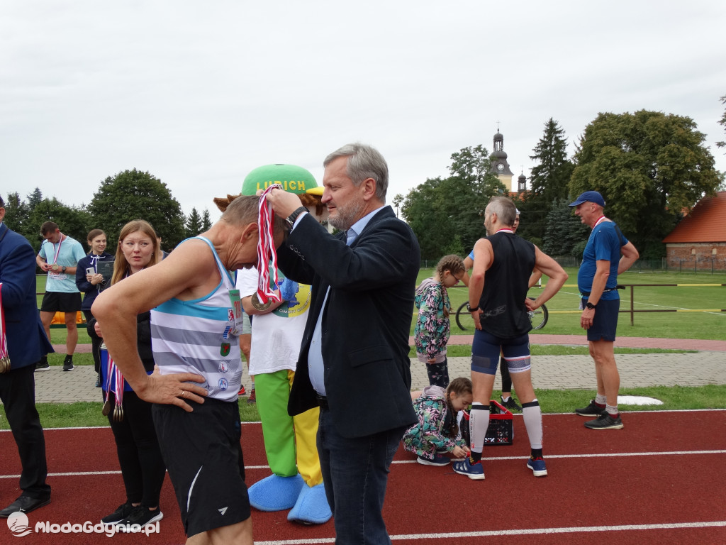 Bieg Inki - Lubichowo 04.09.2021 - bieg i medale