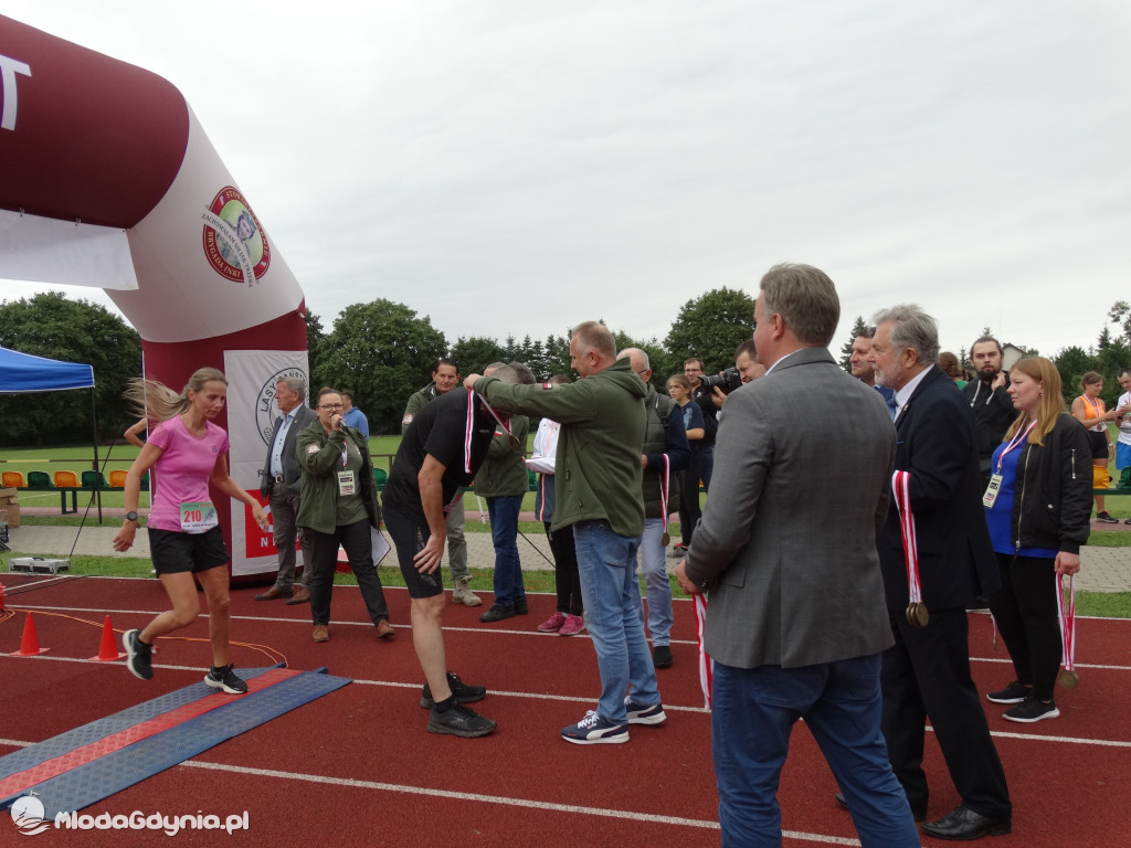 Bieg Inki - Lubichowo 04.09.2021 - bieg i medale