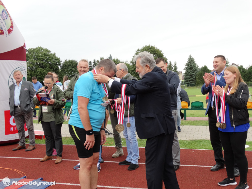 Bieg Inki - Lubichowo 04.09.2021 - bieg i medale