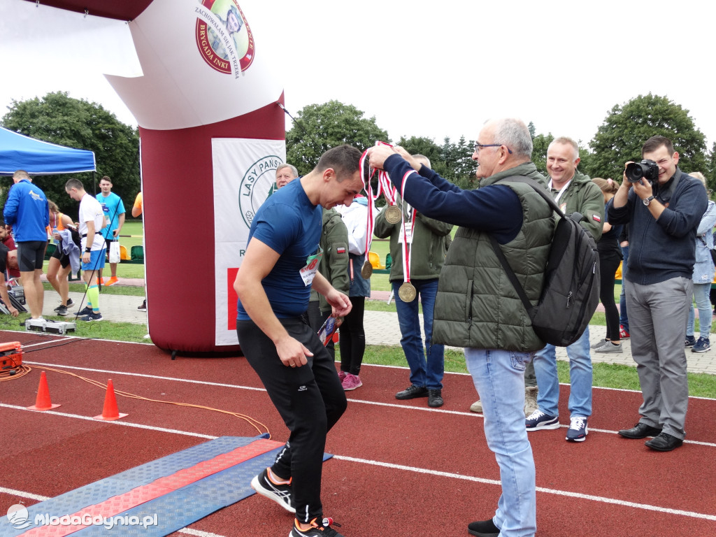 Bieg Inki - Lubichowo 04.09.2021 - bieg i medale