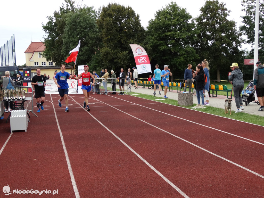 Bieg Inki - Lubichowo 04.09.2021 - bieg i medale