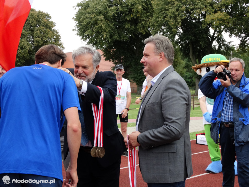 Bieg Inki - Lubichowo 04.09.2021 - bieg i medale