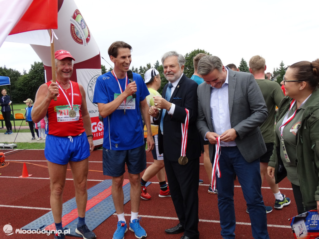 Bieg Inki - Lubichowo 04.09.2021 - bieg i medale