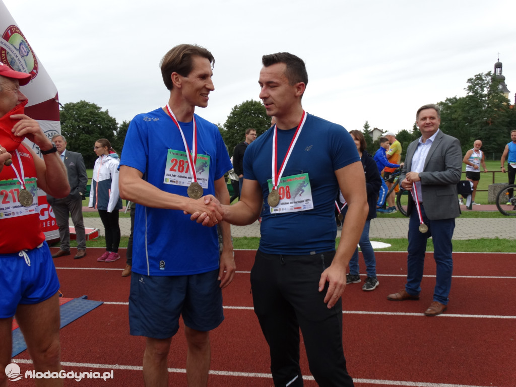 Bieg Inki - Lubichowo 04.09.2021 - bieg i medale