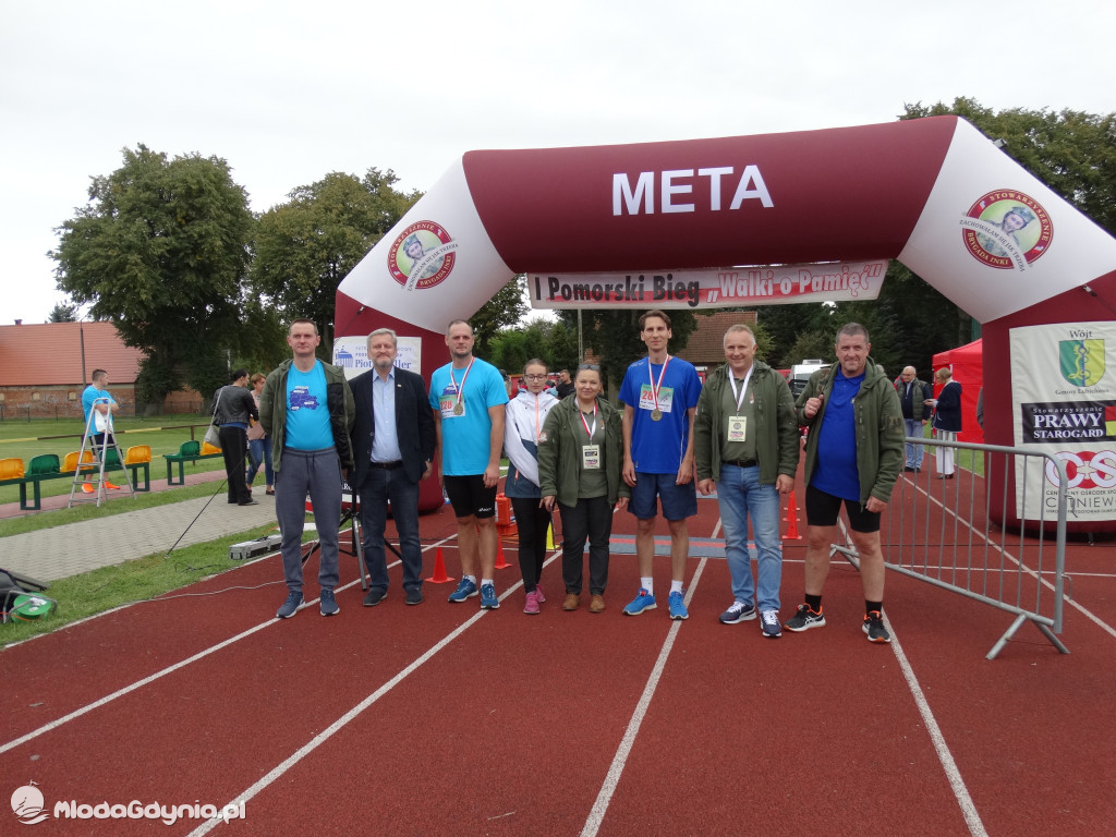 Bieg Inki - Lubichowo 04.09.2021 - bieg i medale
