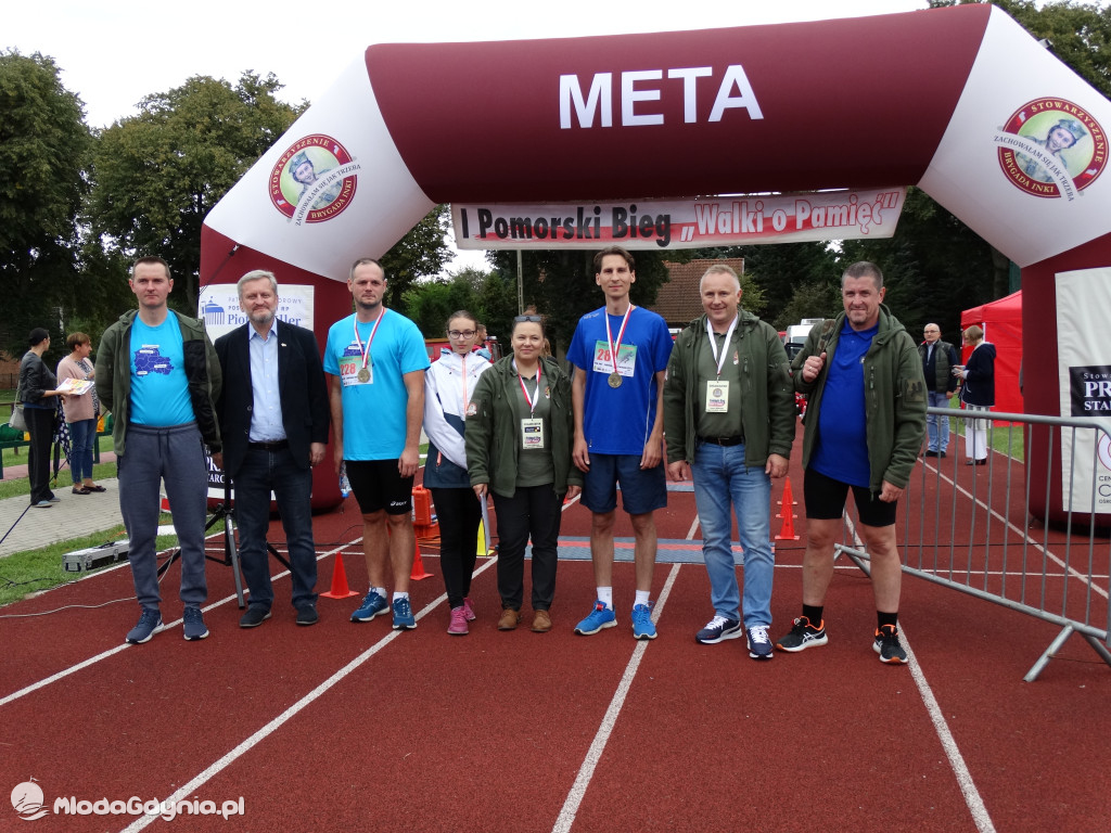 Bieg Inki - Lubichowo 04.09.2021 - bieg i medale