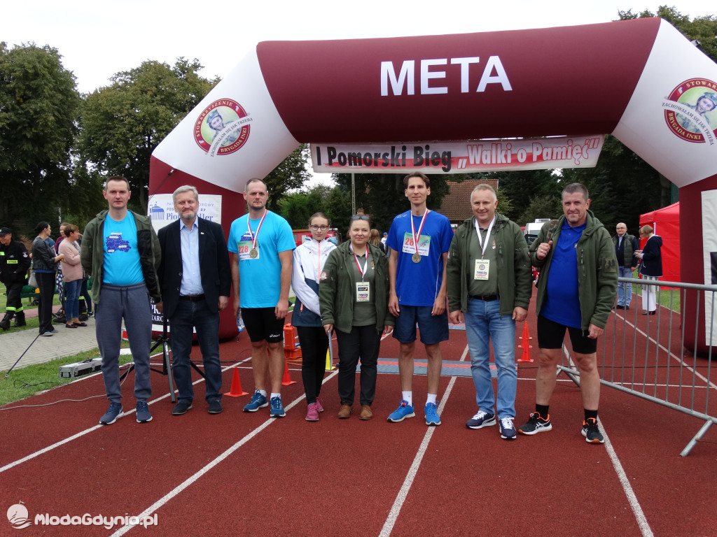 Bieg Inki - Lubichowo 04.09.2021 - bieg i medale