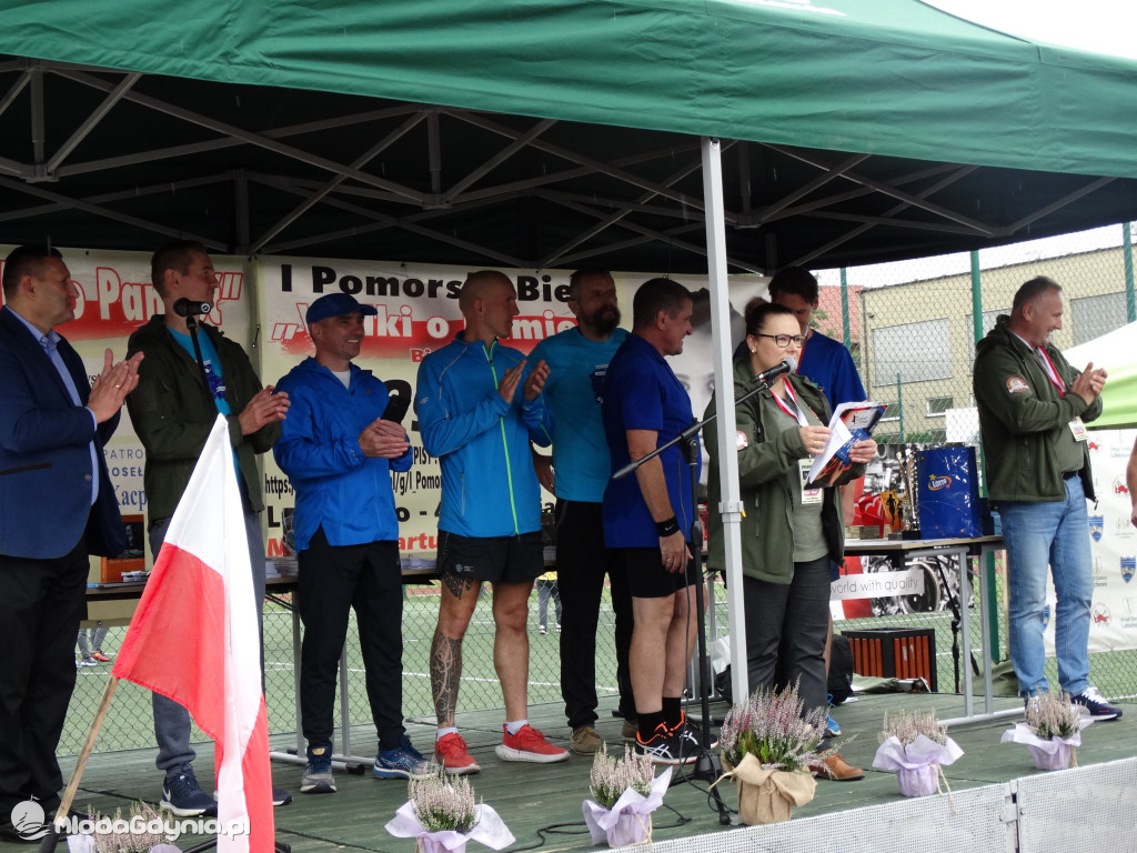 Bieg Inki - Lubichowo 04.09.2021 - wręczenie pucharów