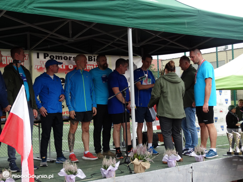 Bieg Inki - Lubichowo 04.09.2021 - wręczenie pucharów