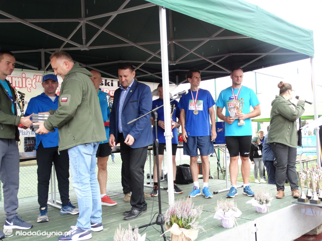 Bieg Inki - Lubichowo 04.09.2021 - wręczenie pucharów