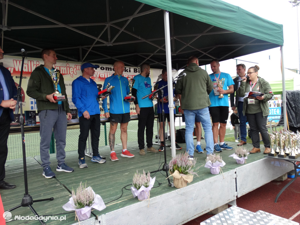Bieg Inki - Lubichowo 04.09.2021 - wręczenie pucharów