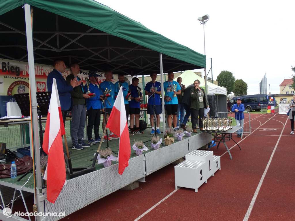 Bieg Inki - Lubichowo 04.09.2021 - wręczenie pucharów