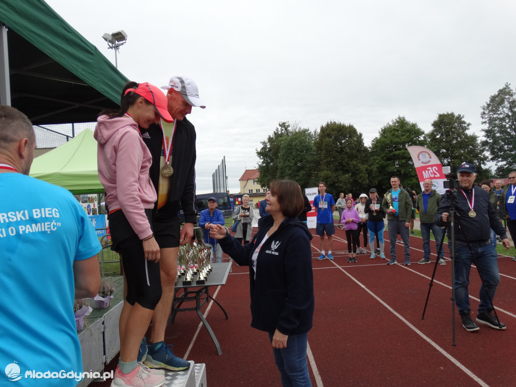 Bieg Inki - Lubichowo 04.09.2021 - wręczenie pucharów