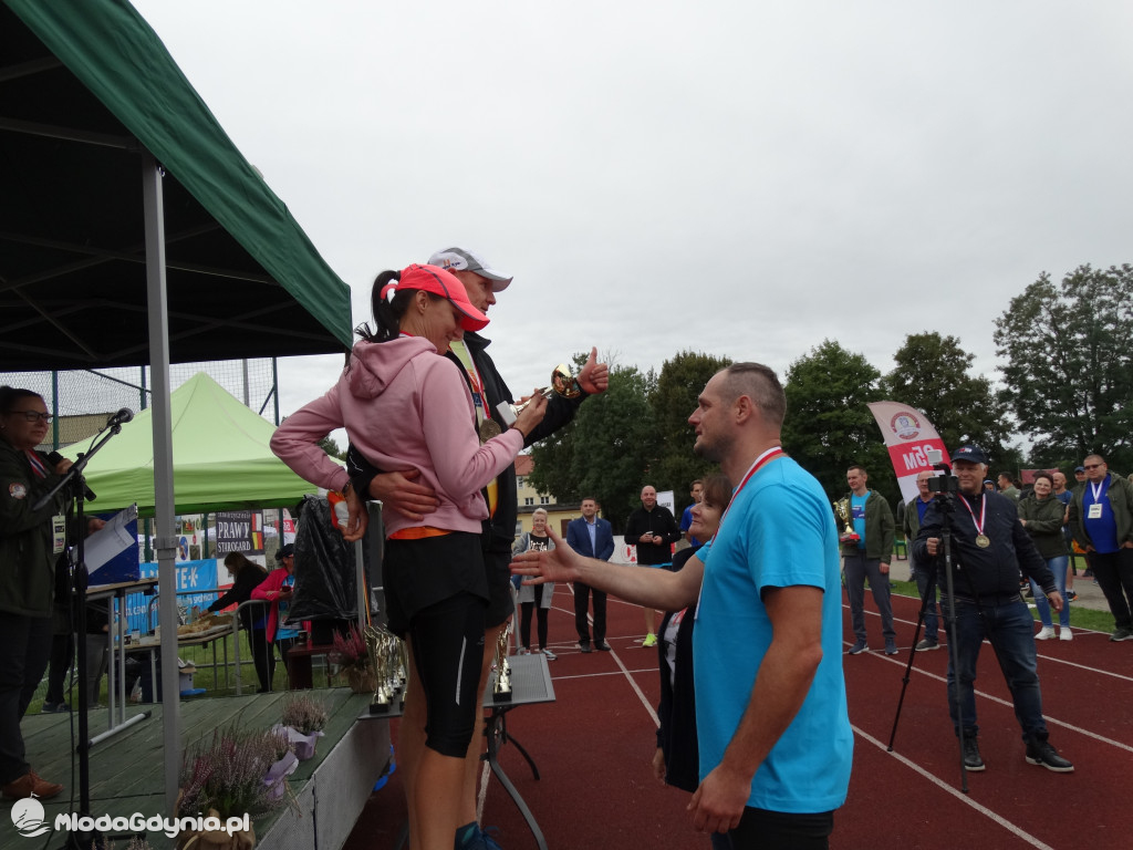 Bieg Inki - Lubichowo 04.09.2021 - wręczenie pucharów