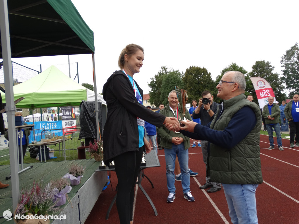 Bieg Inki - Lubichowo 04.09.2021 - wręczenie pucharów