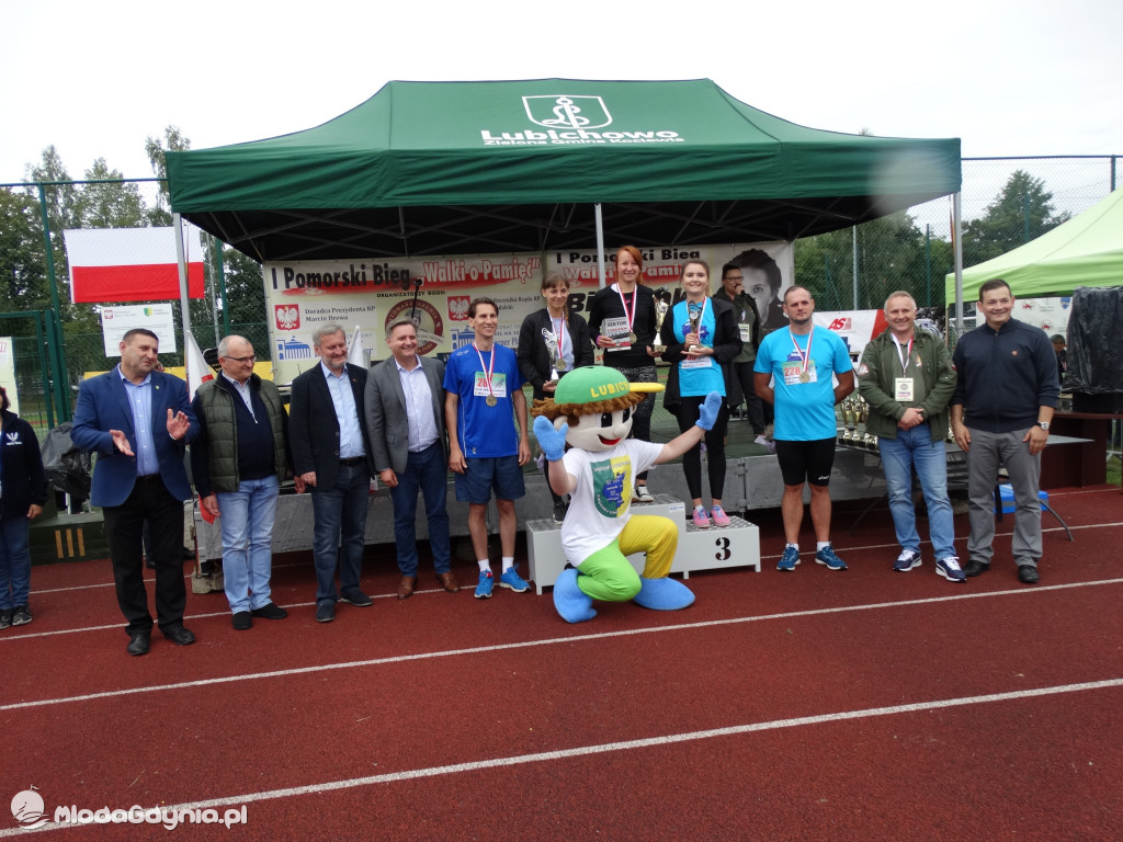 Bieg Inki - Lubichowo 04.09.2021 - wręczenie pucharów
