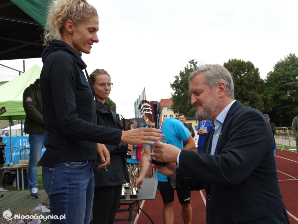Bieg Inki - Lubichowo 04.09.2021 - wręczenie pucharów