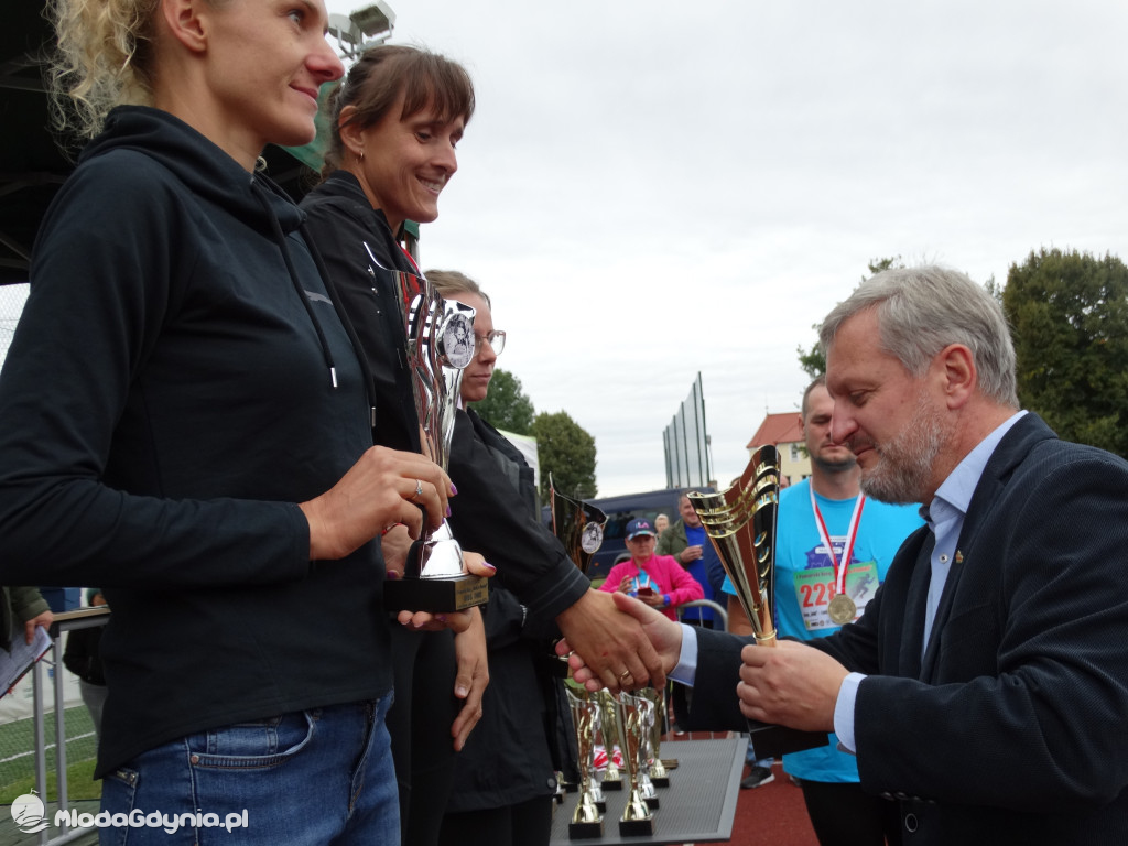 Bieg Inki - Lubichowo 04.09.2021 - wręczenie pucharów