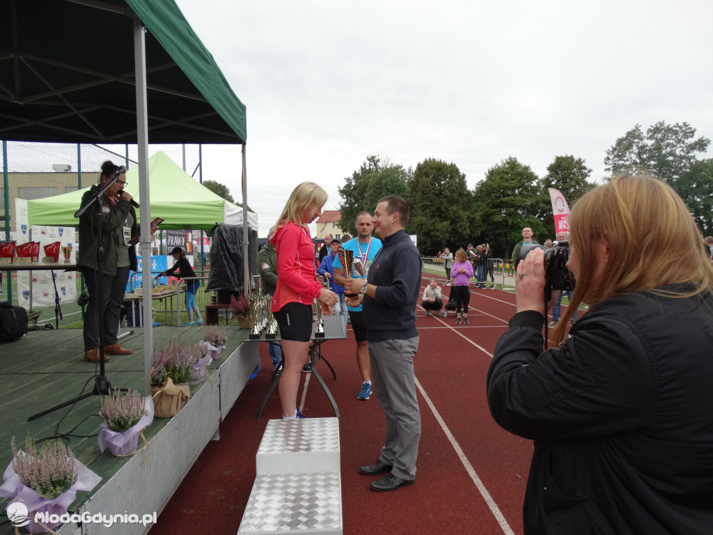 Bieg Inki - Lubichowo 04.09.2021 - wręczenie pucharów