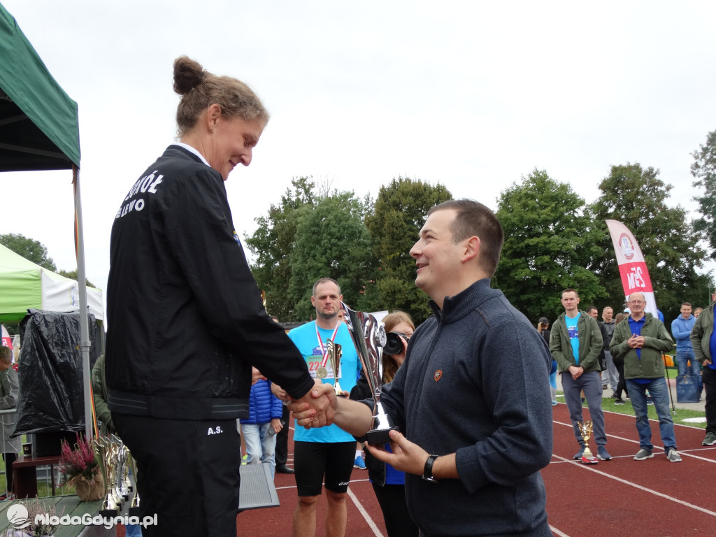 Bieg Inki - Lubichowo 04.09.2021 - wręczenie pucharów