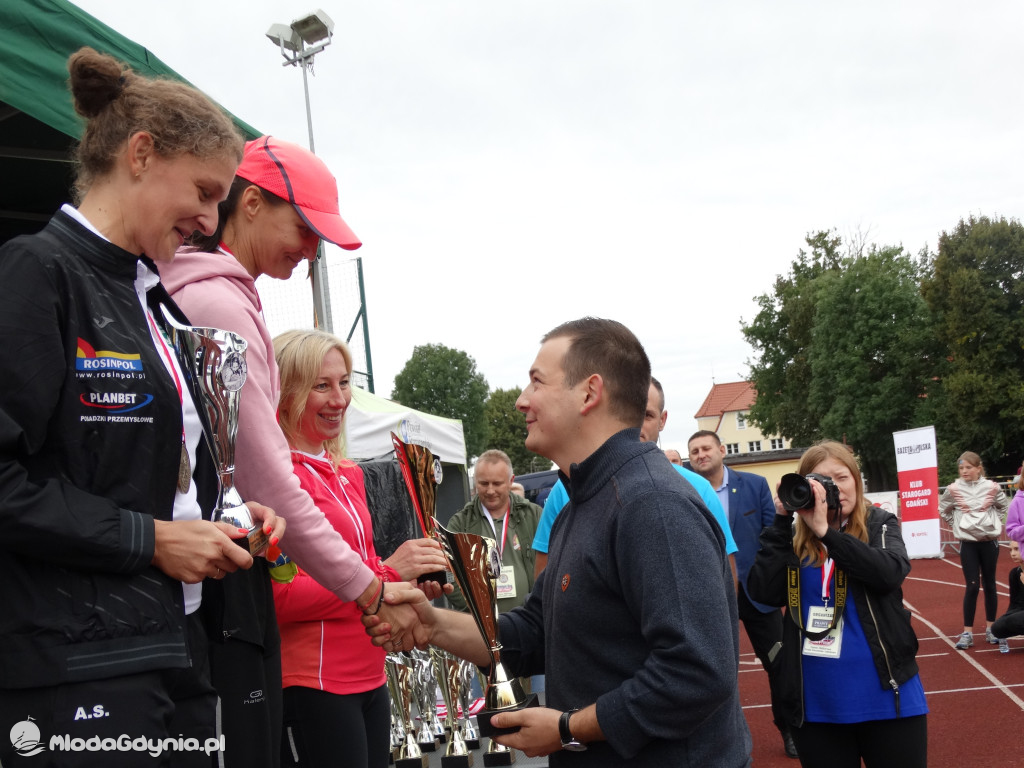 Bieg Inki - Lubichowo 04.09.2021 - wręczenie pucharów