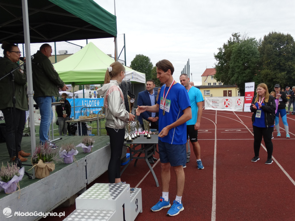 Bieg Inki - Lubichowo 04.09.2021 - wręczenie pucharów