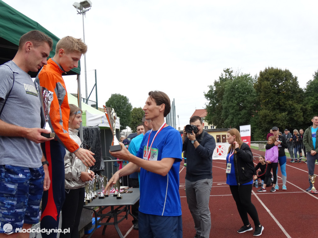 Bieg Inki - Lubichowo 04.09.2021 - wręczenie pucharów